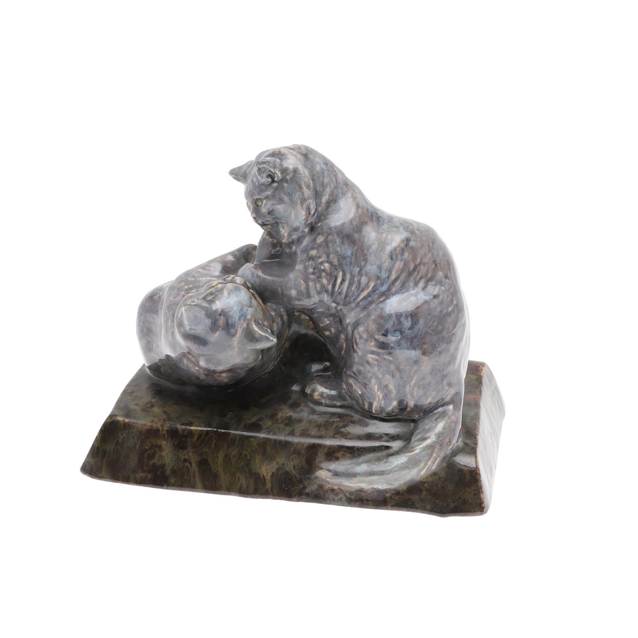 STELLA CROFTS - BLUE PERSIAN KITTENS, 1937.