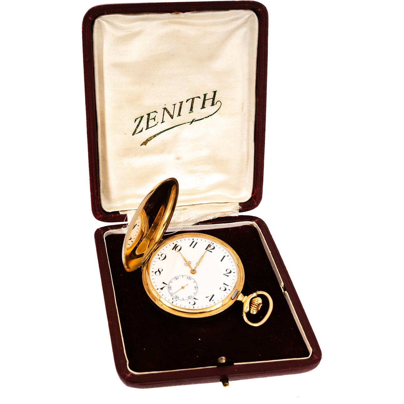 ZENITH. Fickur 14K Guld 1900-tal.