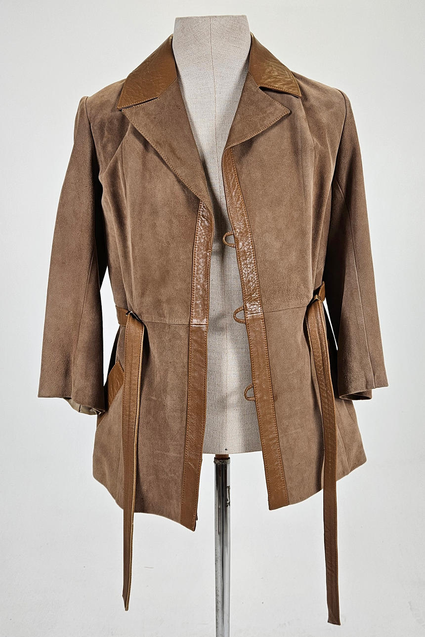 A suede jacket, 20th century.