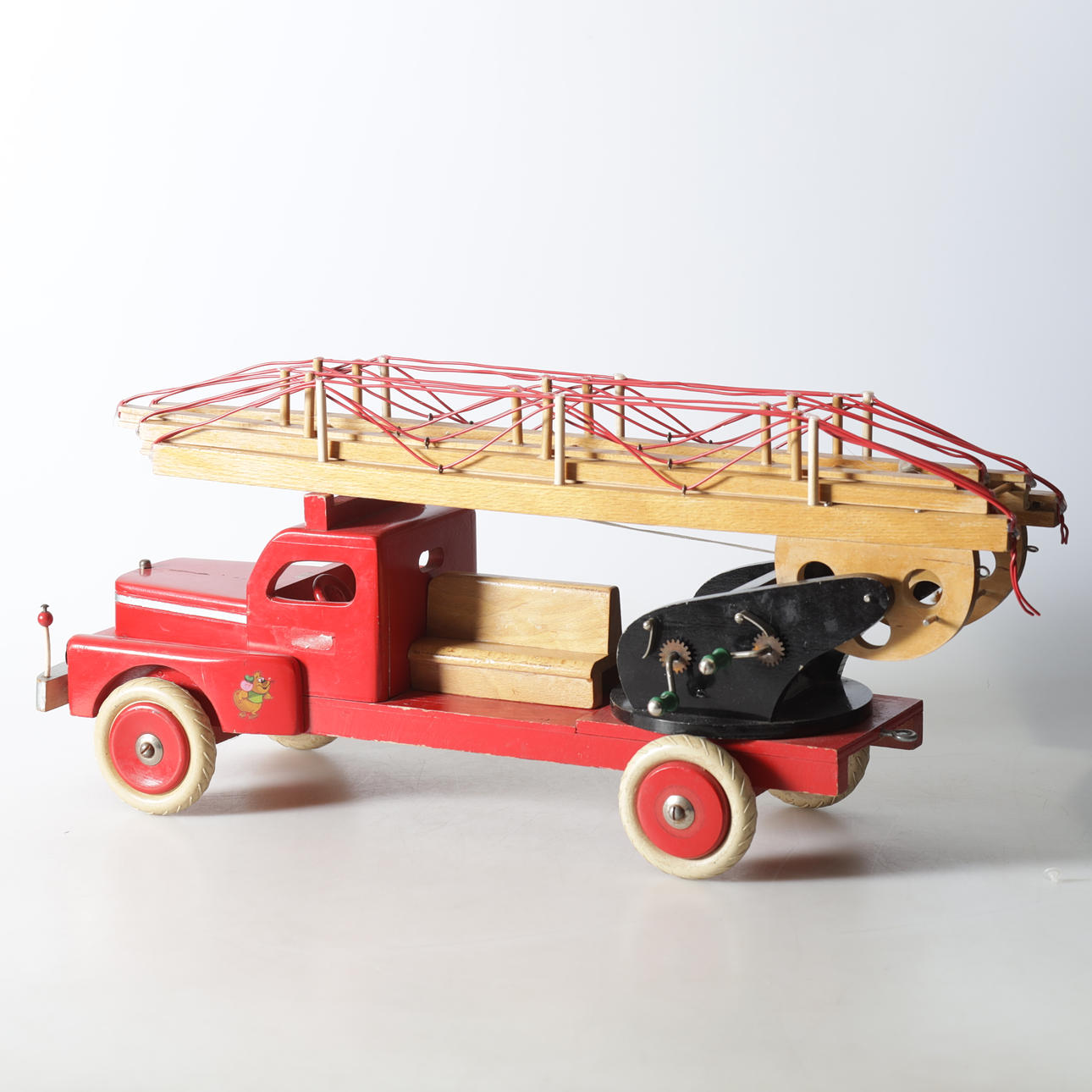 A Brio fire truck, mid 20th century.