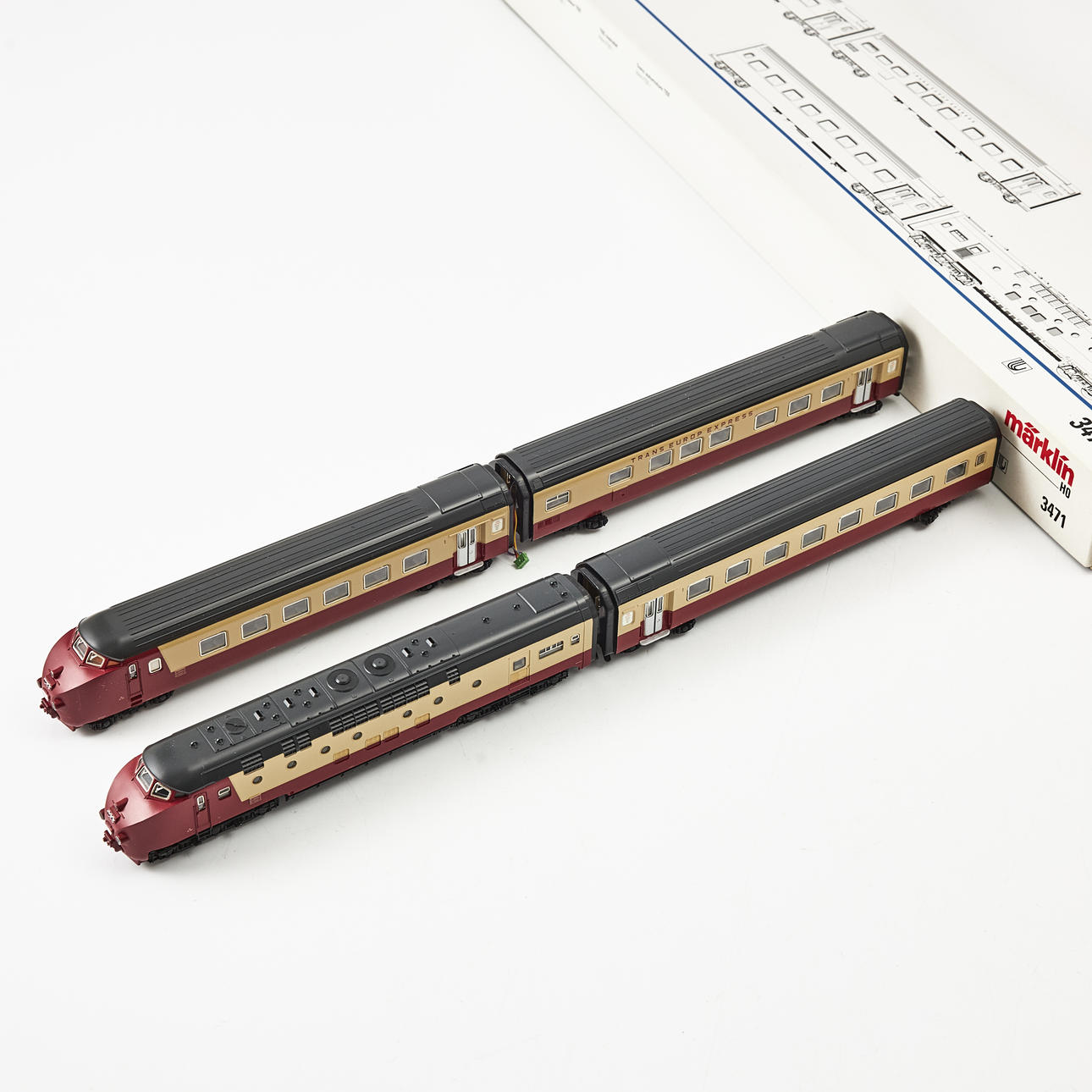 A MÄRKLIN train set, 3471, HO.