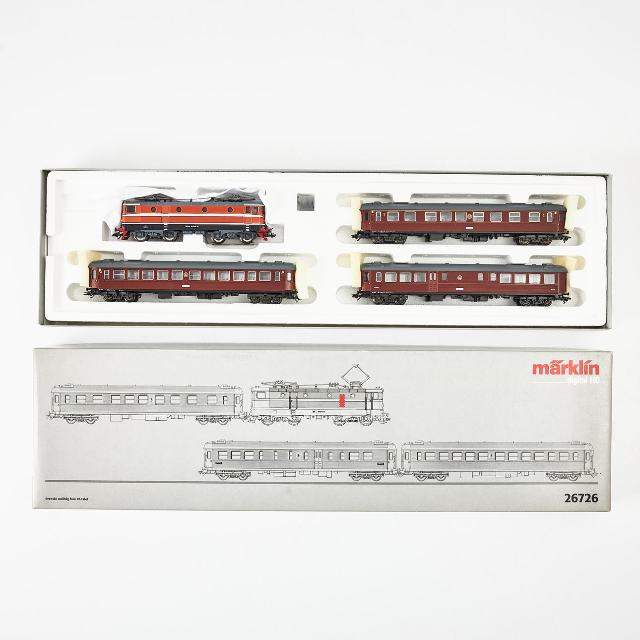 MÄRKLIN, 26726, “Göteborgaren” SJ Train set, H0.
