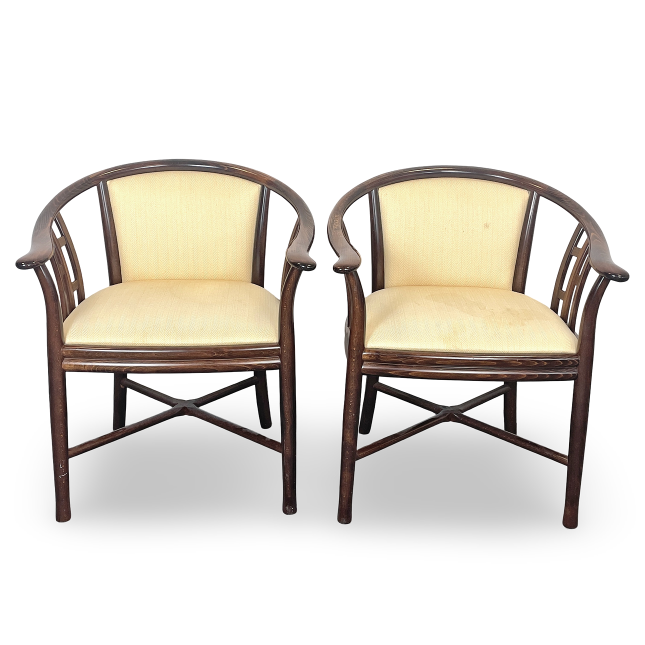 KARMSTOLAR, 1 par, 1900- talets andra hälft.