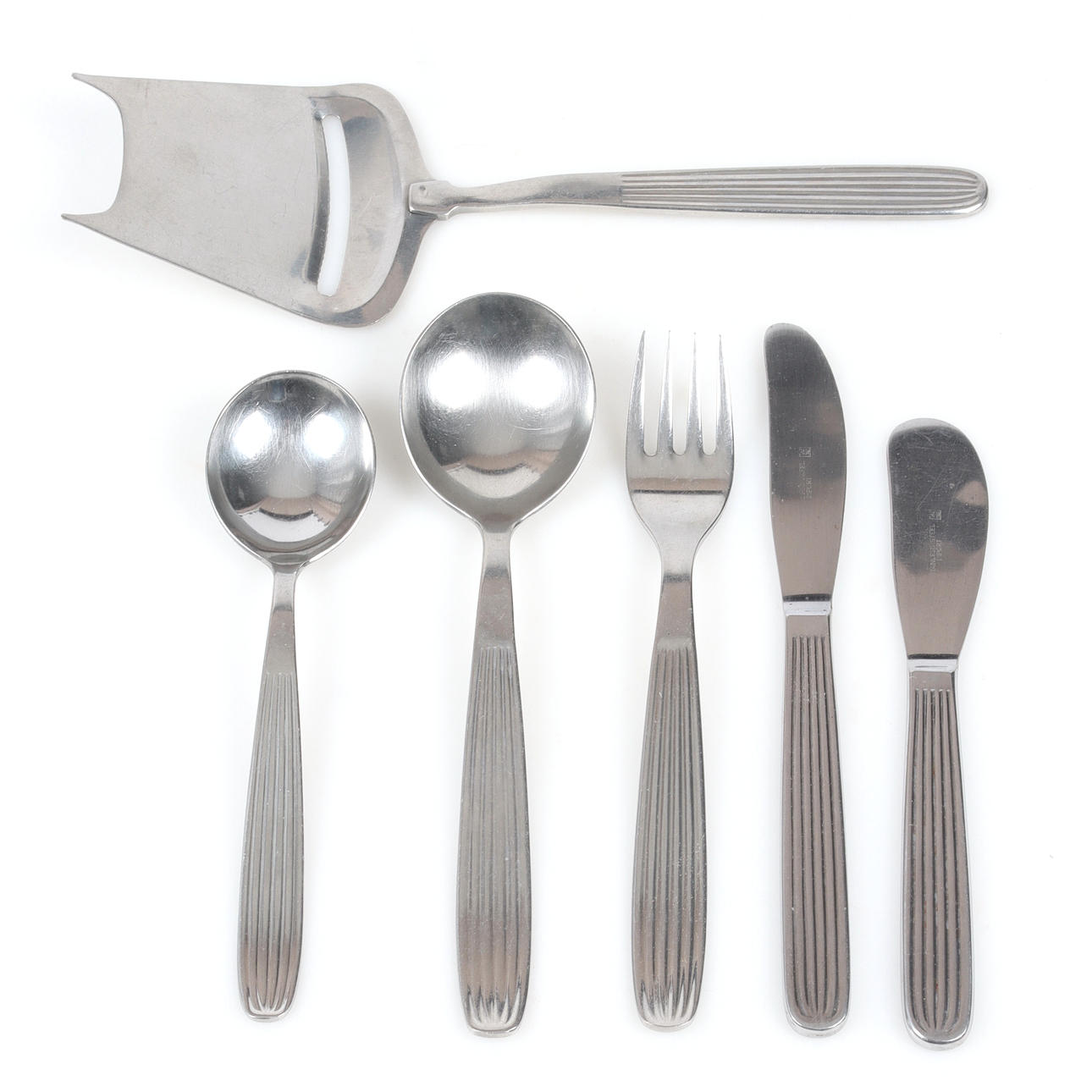 KAJ FRANCK. Bestick, 26 delar, "Ideal", Hackman.