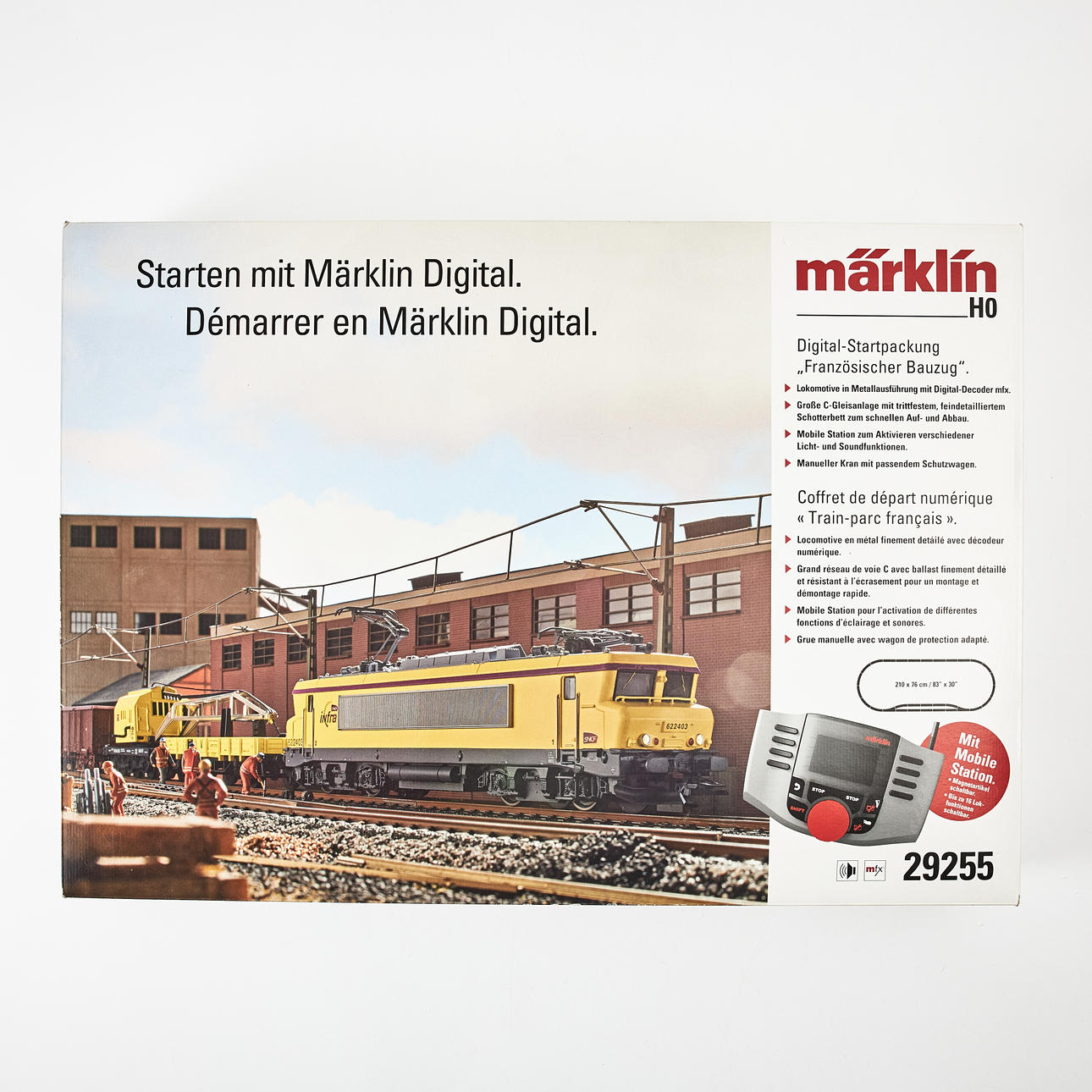 MÄRKLIN, starter set, 29255, “French Construction Train”, H0.