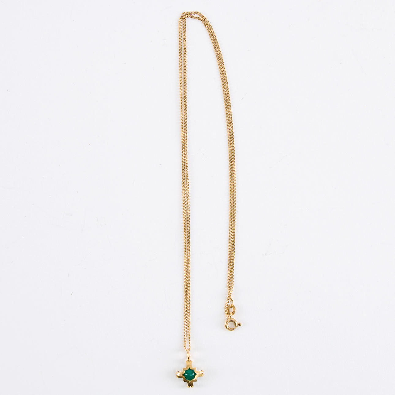 KEDJA MED HÄNGE, guld 18K.