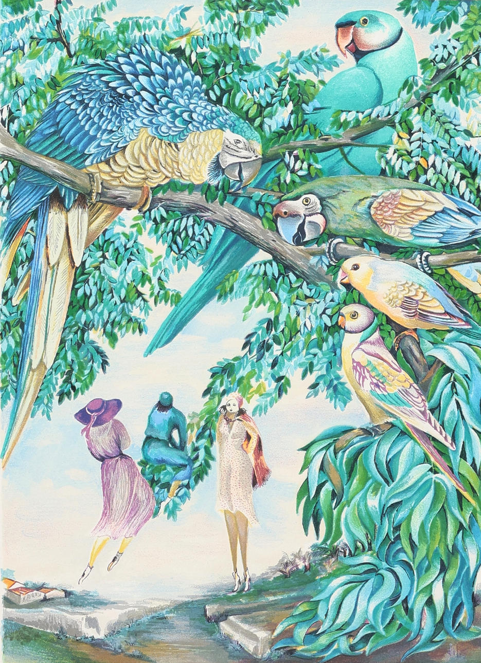 RACHEL TIMOR. Lithograph, signed, numbered 192/295.