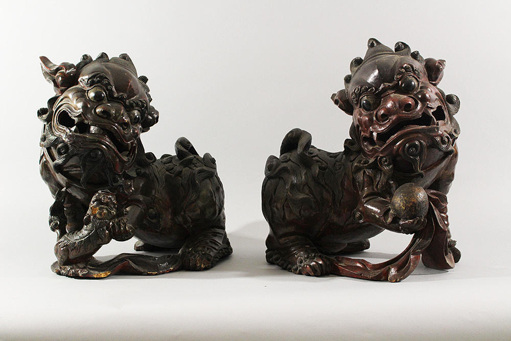 FO-LIONS, 2 delar, Kina, Qingdynastin.