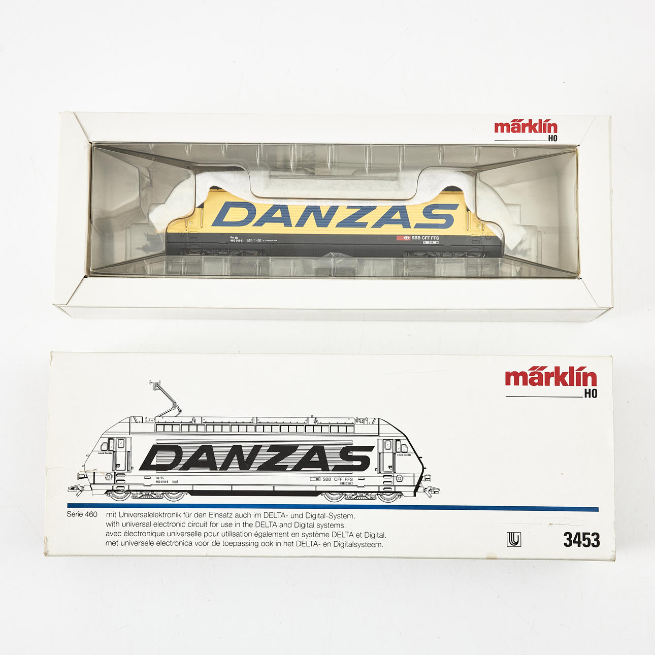 MÄRKLIN, 3453, express train, Danzas, Series 460 Lnib.