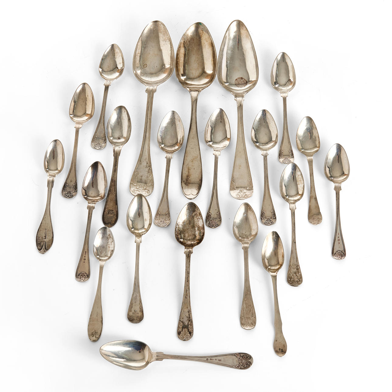 SKEDAR, 21 st, silver, 1800-tal.