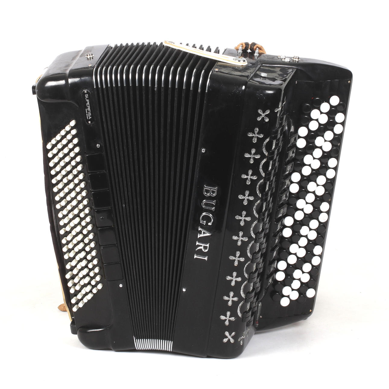 BUGARI ARMANDO. button accordion, Superfisa, Castelfidardo, Italy.
