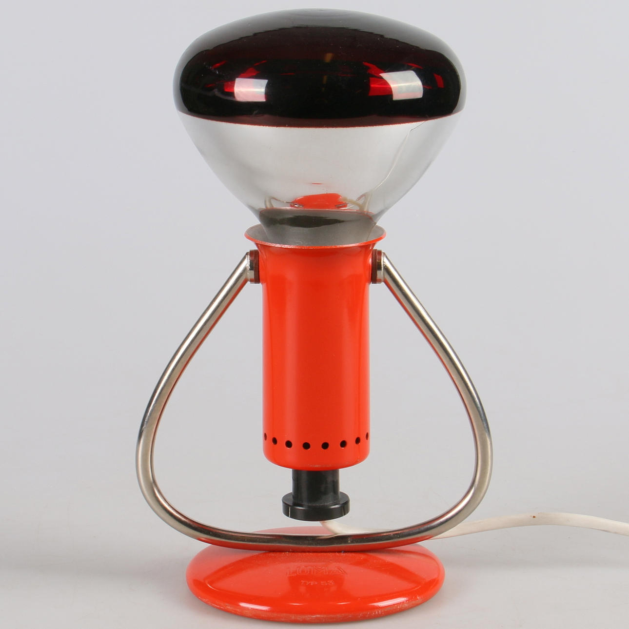 HEAT LAMP, Luma, mid 20th century.