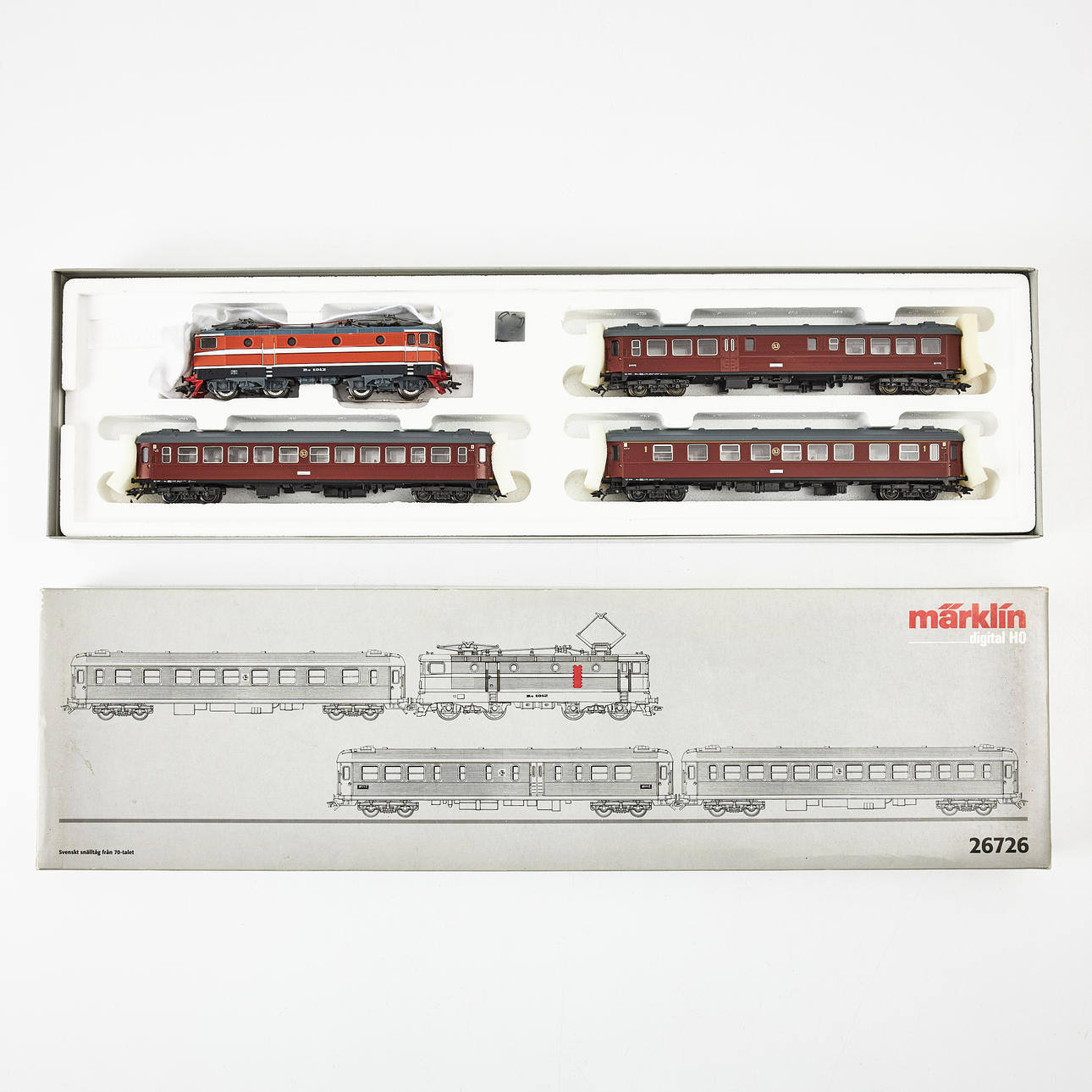 MÄRKLIN, 26726, “Göteborgaren” SJ Train set, H0.