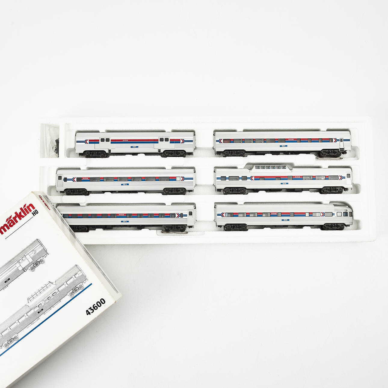 MÄRKLIN, 43600, Amtrak streamliner set, H0.