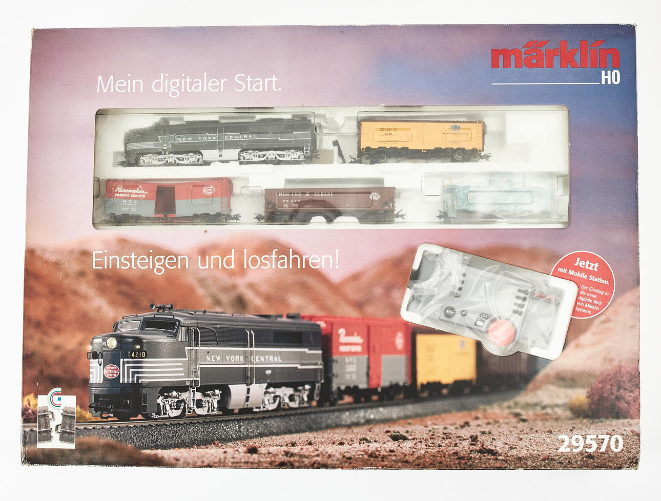 MÄRKLIN, 29570, Digital USA Starter Set, H0.