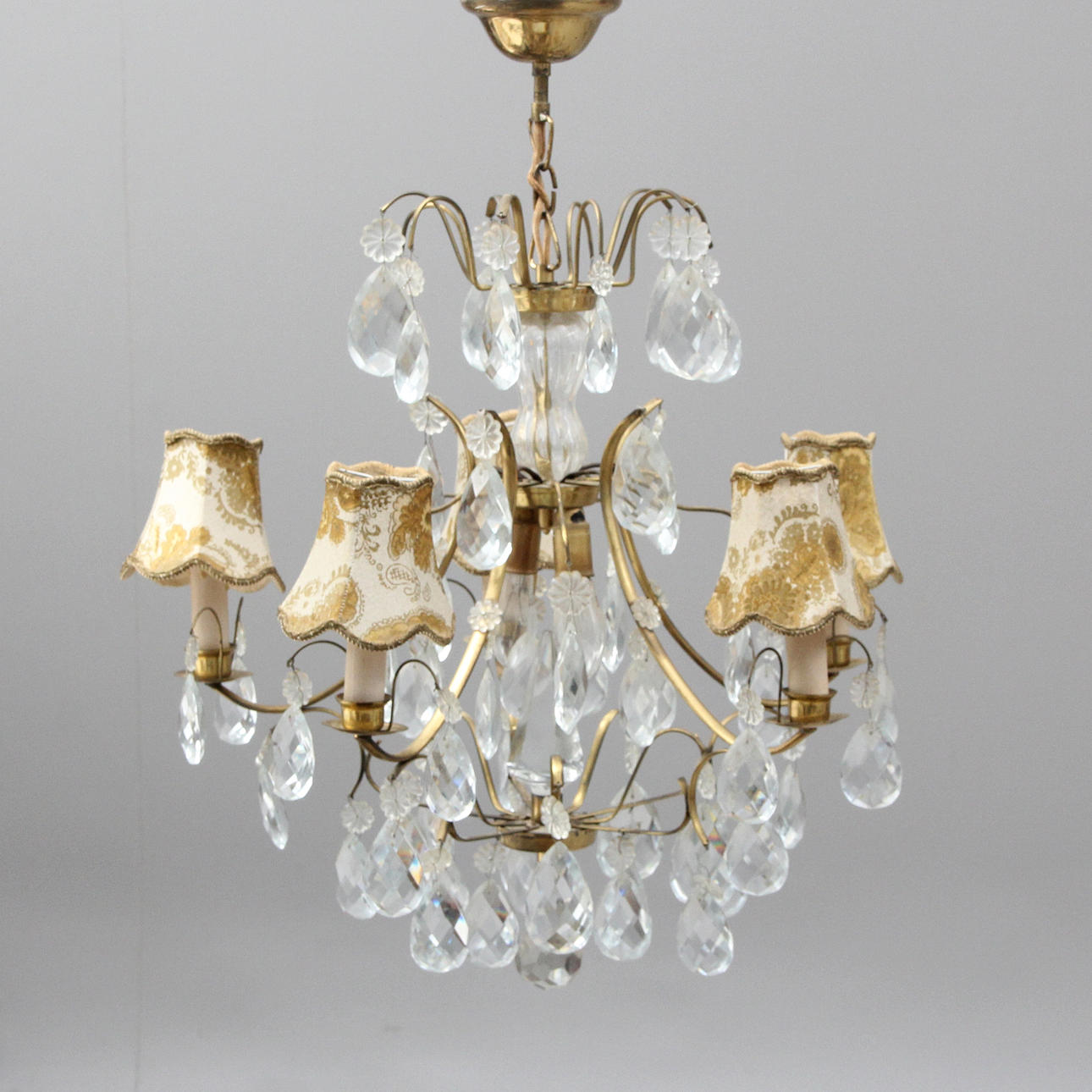 LAMPKRONA, glas/metall.