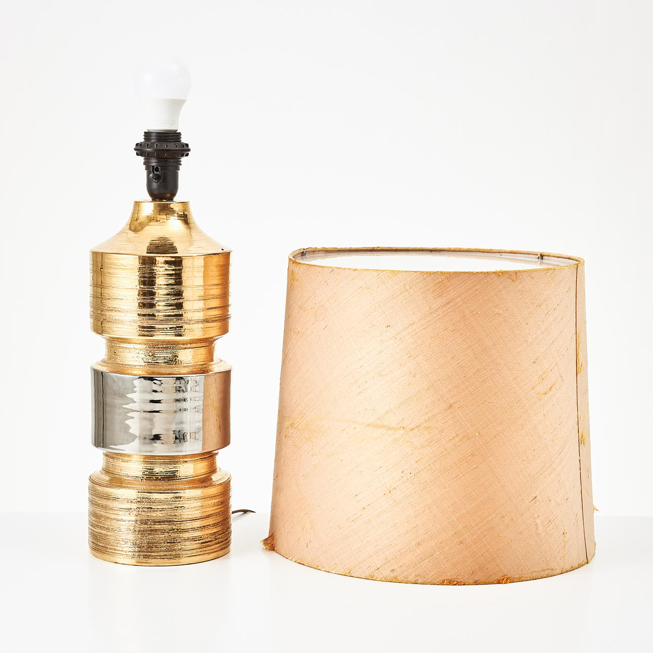 TABLE LAMP, Bergboms, Bitossi, glazed ceramic.