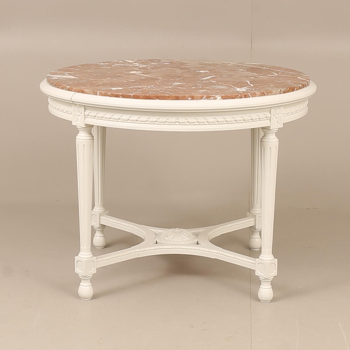 A Gustavian style coffee table, 20th century.