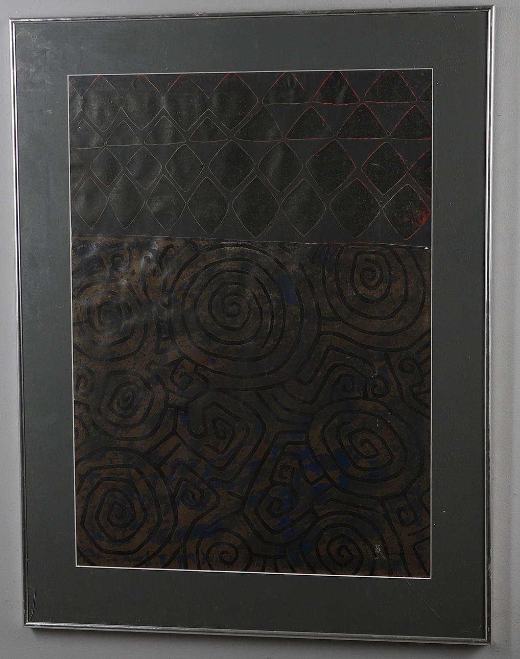 BRIAN RICE (B. 1936). 'MIZZ-MAZE IV'.