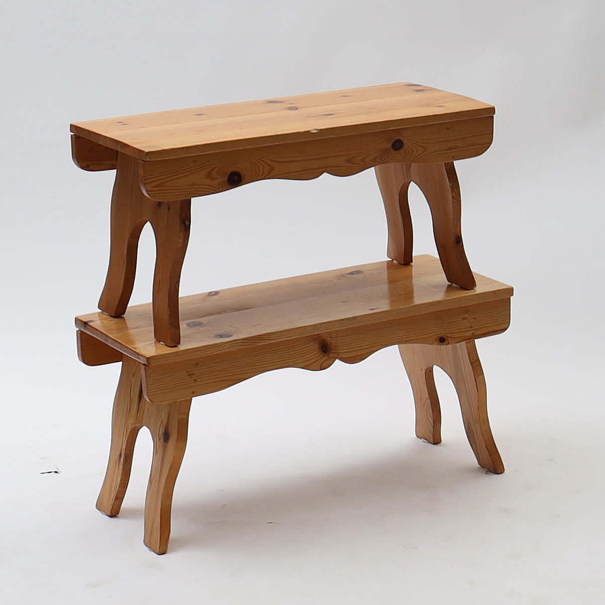 A PAIR OF PALLETS, dated 1979.