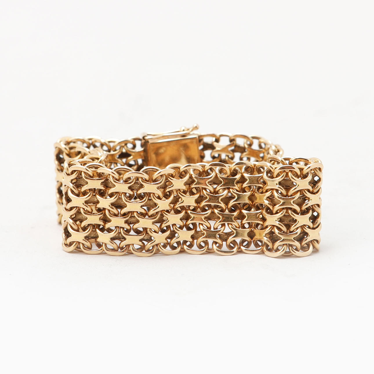BRACELET, 18k gold. Weight approx. 39.2 g.