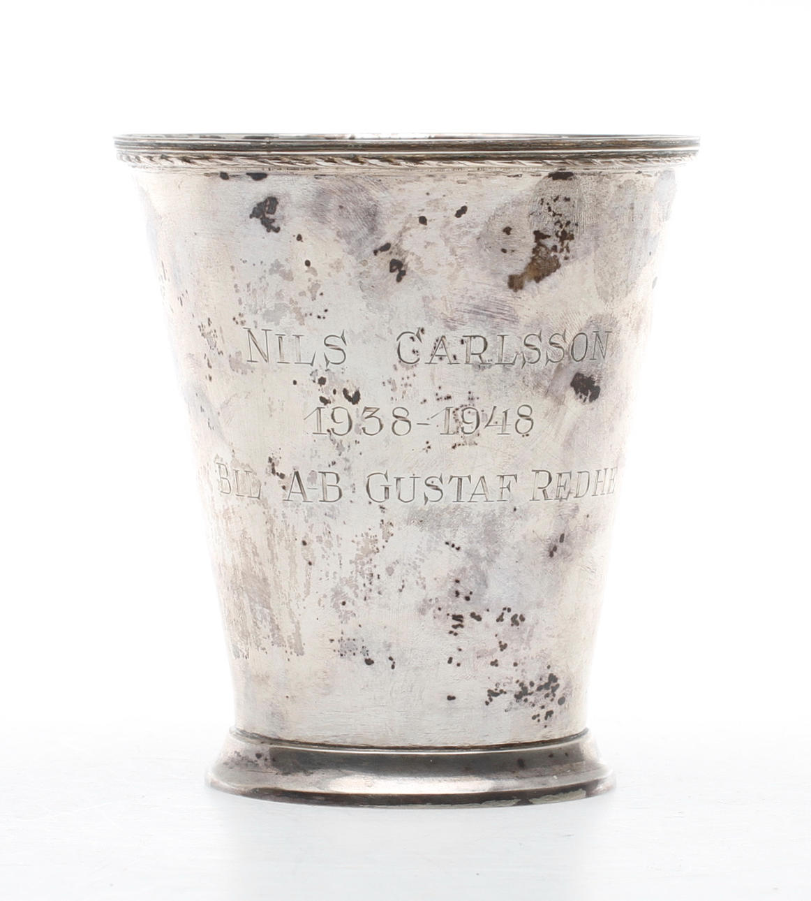 VAS, silver, JE Skreij, Falun 1948, vikt ca 189,7 gram.