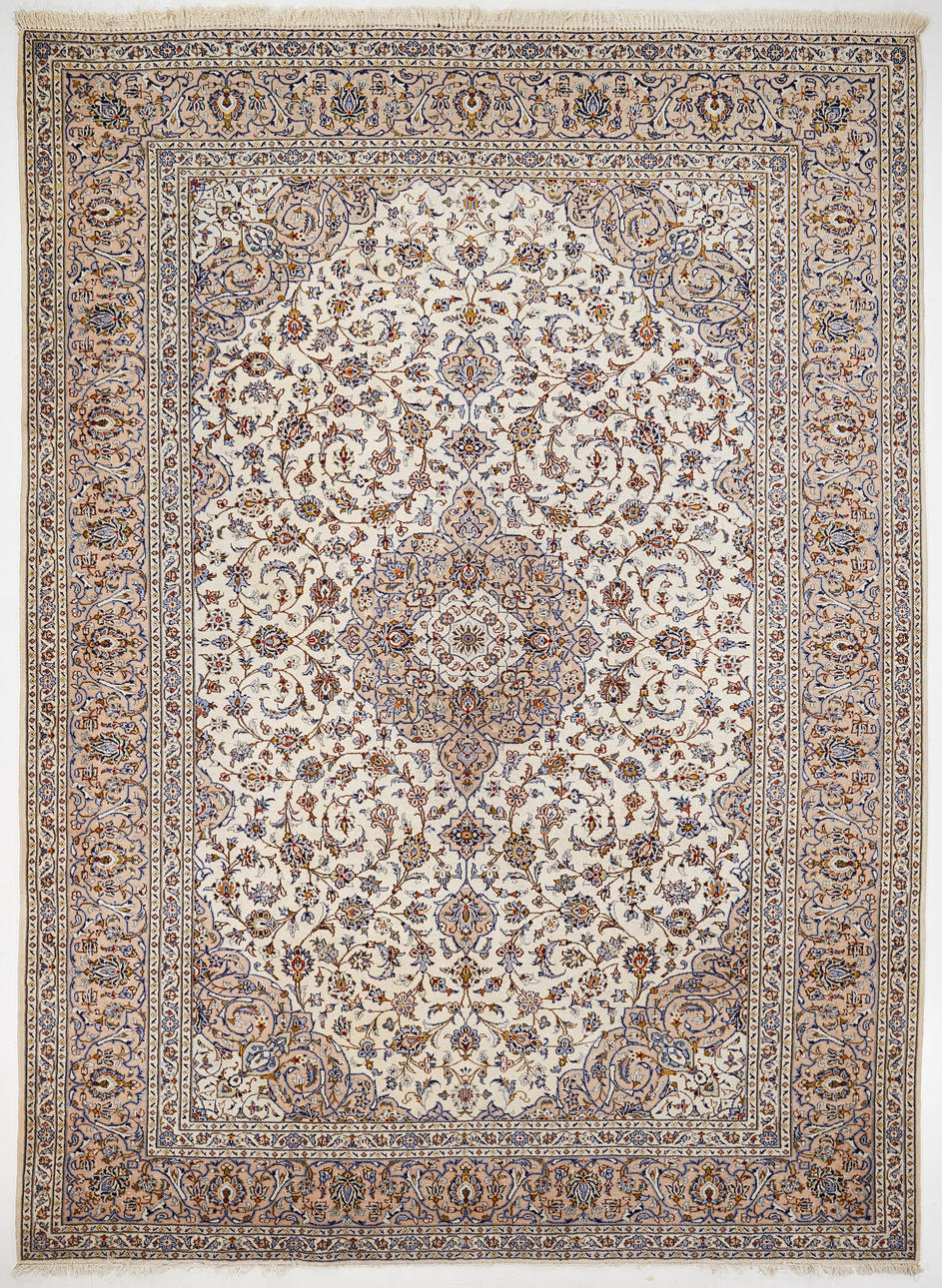 ORIENTAL CARPET, Keshan, approx 405 x 300 cm.