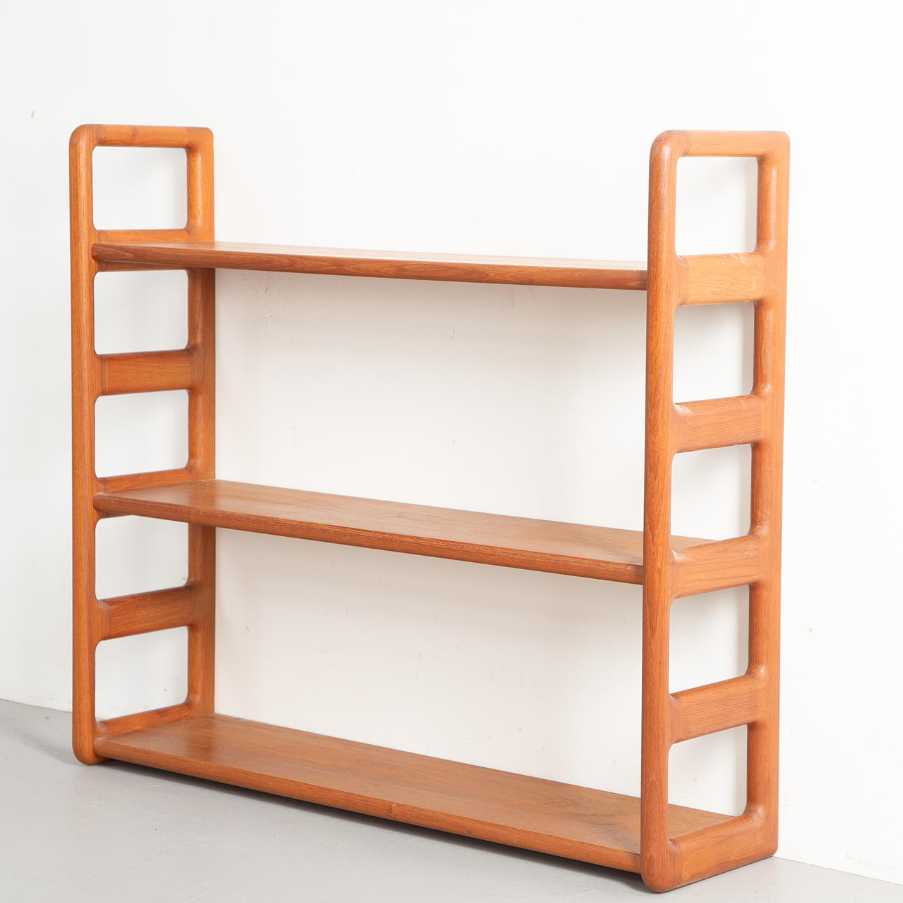 Dyrlund, teak wall shelf, Denmark.