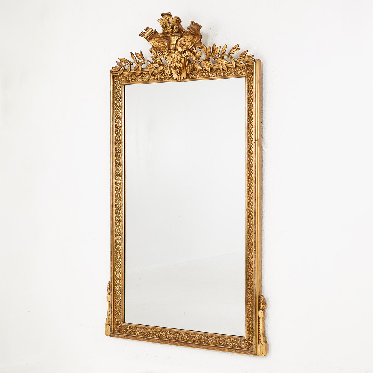 A Neo-Rococo mirror, circa 1900.