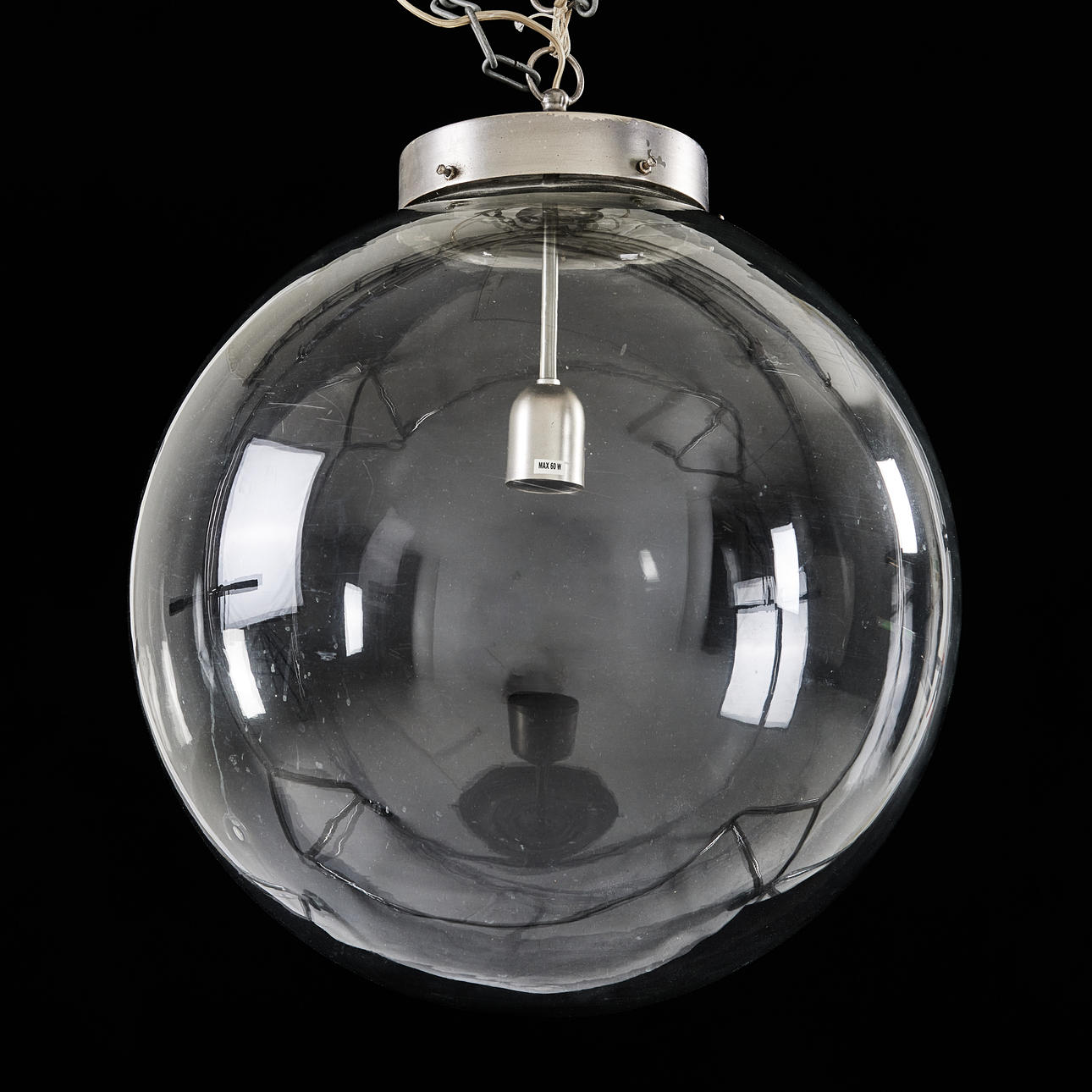 CEILING LAMP, globular, contemporary.
