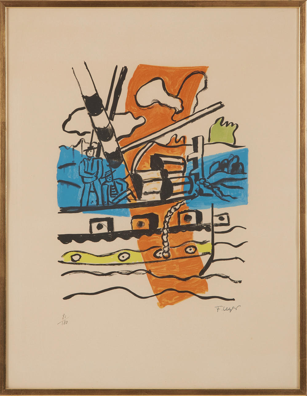FERNAND  LÉGER. Watch “La Ville”.