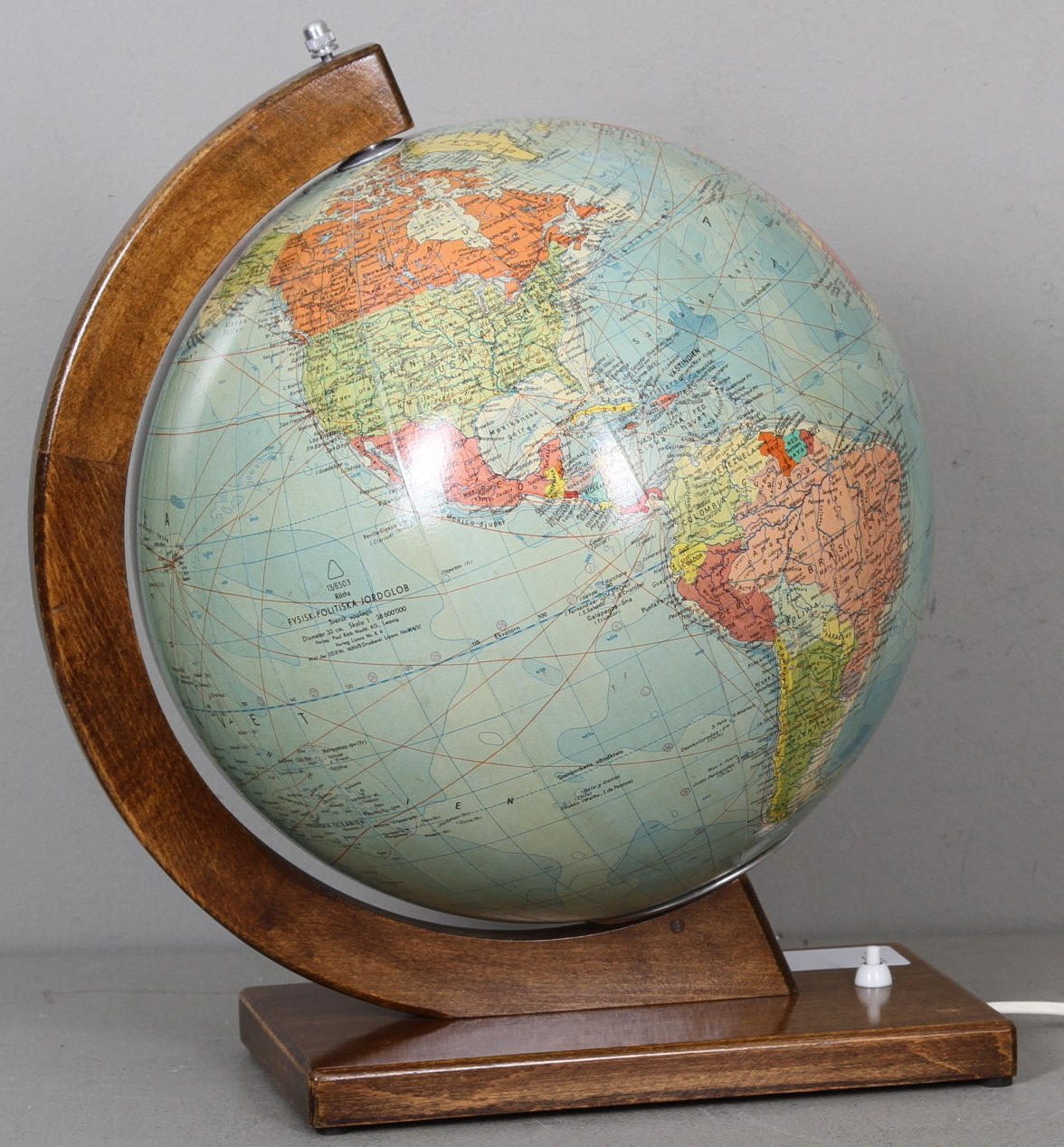 JORDGLOB 1940-50-tal.