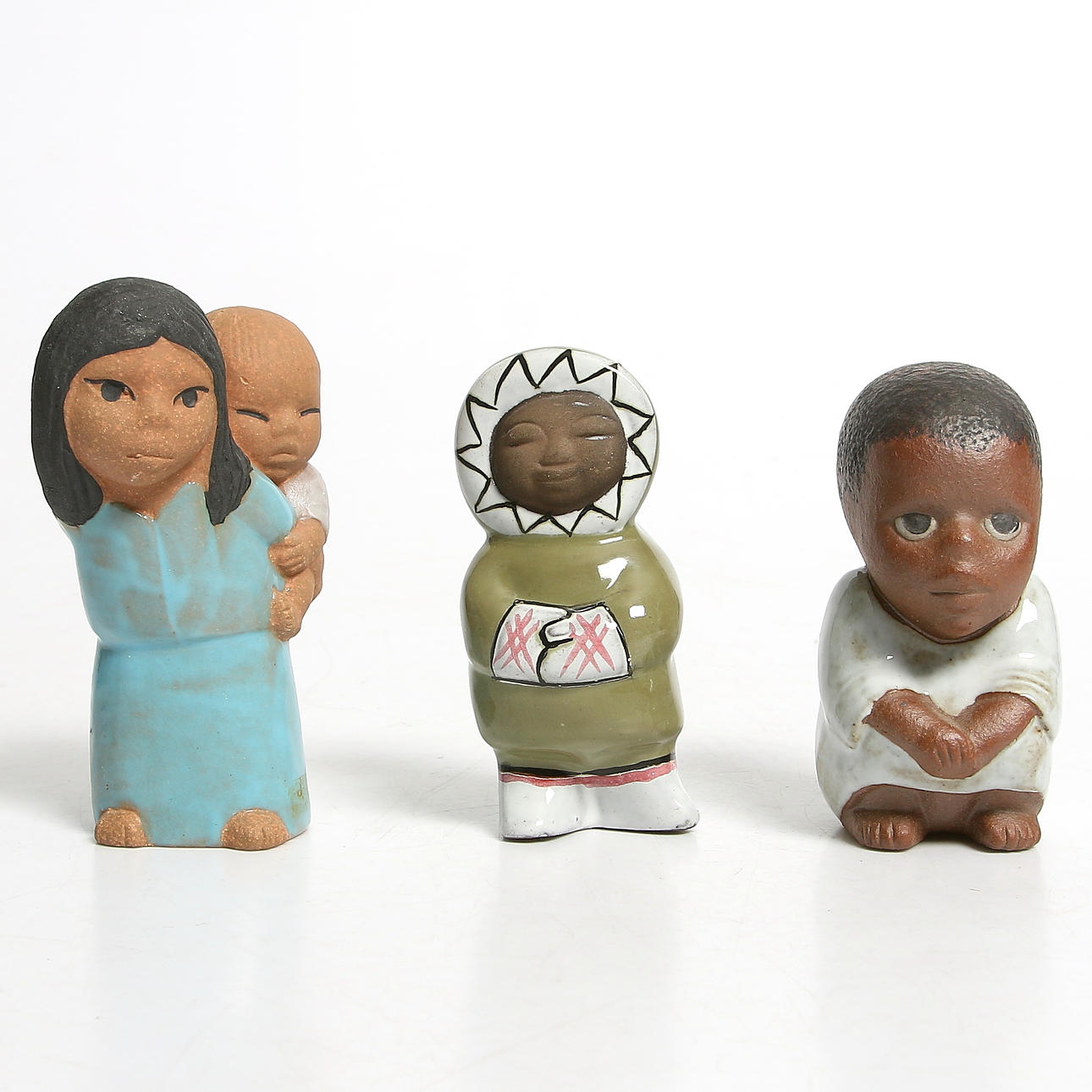 FIGURINER, keramik, Lisa Larson och Marie Simmulson.