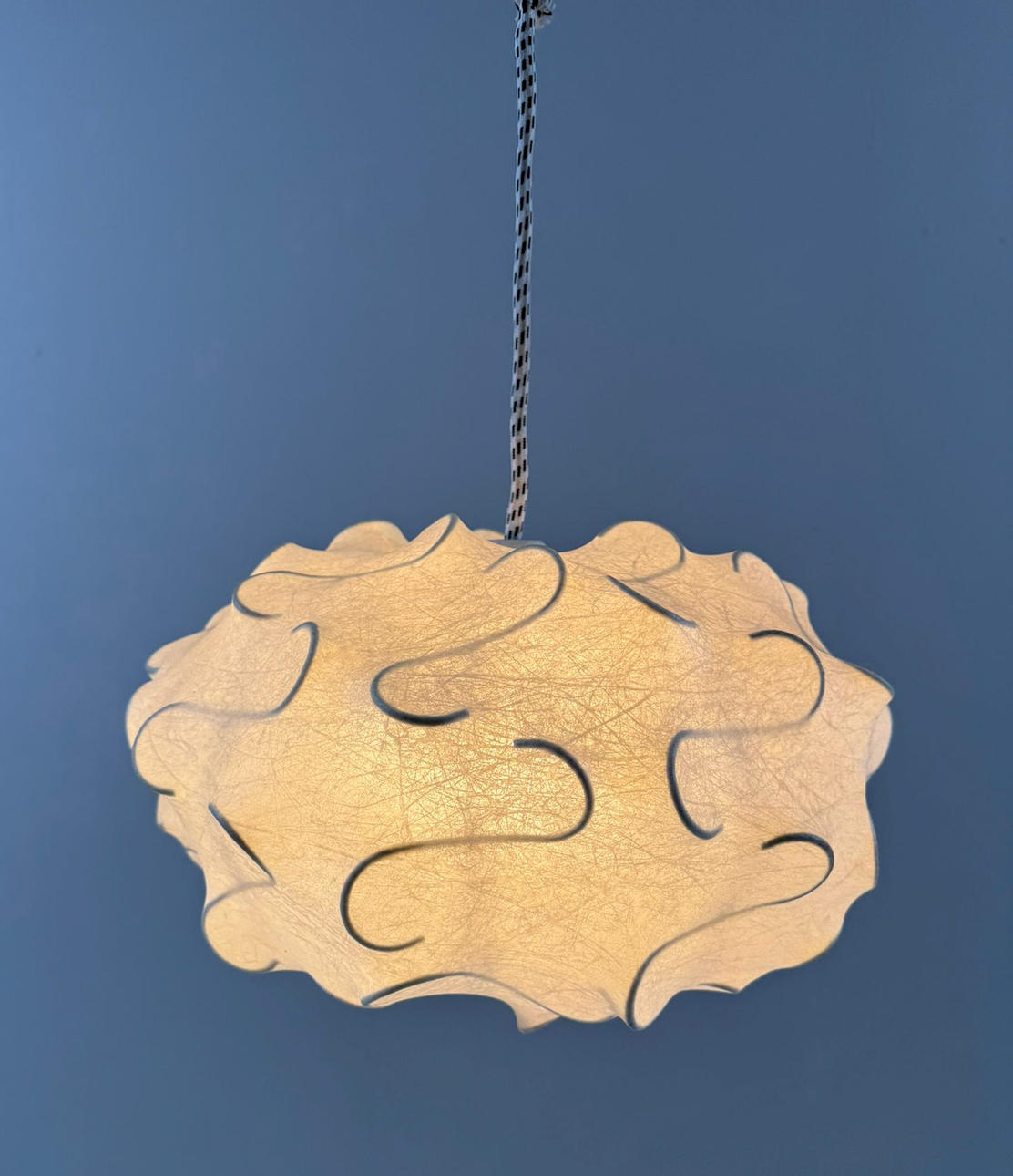 Cocoon ceiling lamp/ceiling light.