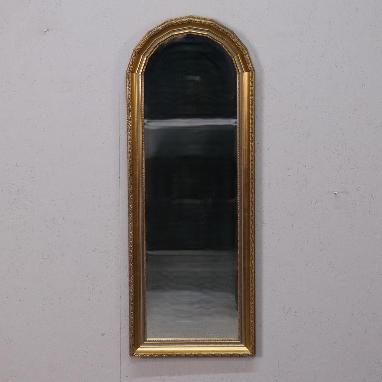 SPEGEL, bronserad träram, 1900-tal.