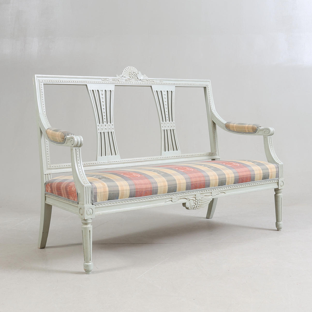 A Gustavian-style sofa, 20th century.