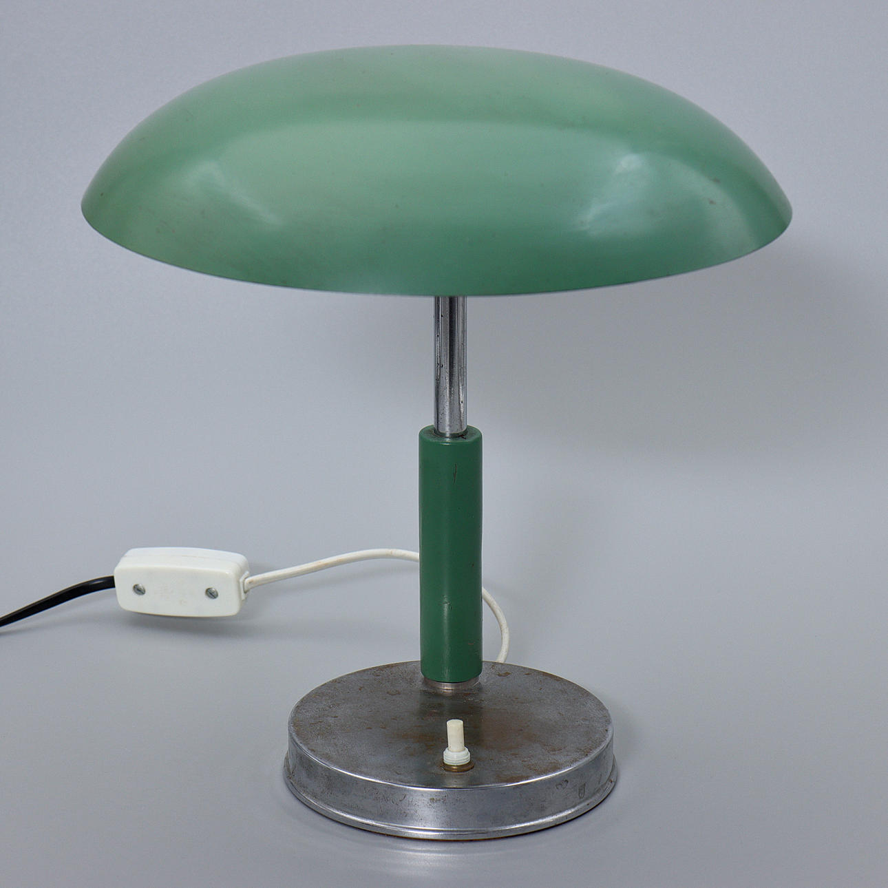 BORDSLAMPA, PLÅT, 1940-TAL.