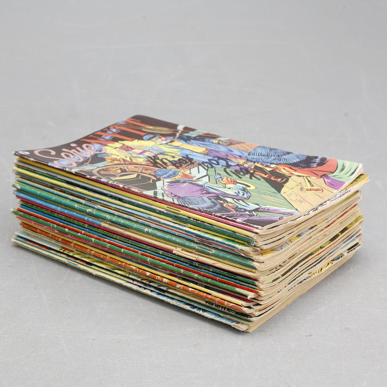 COMIC BOOKS, "Serial news “, from 1960.