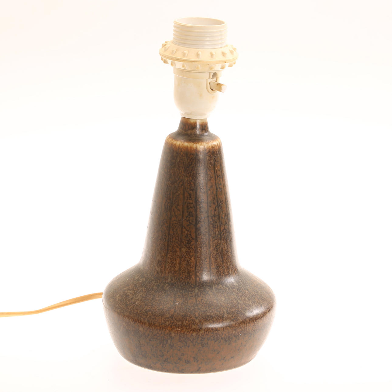 A stoneware table lamp by Gunnar Nylund, Rörstrand.