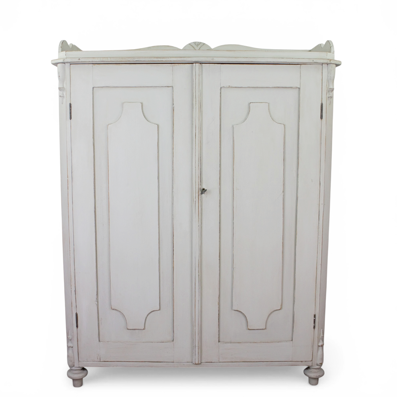 SKÅP, bemålat, 18/1900-tal.