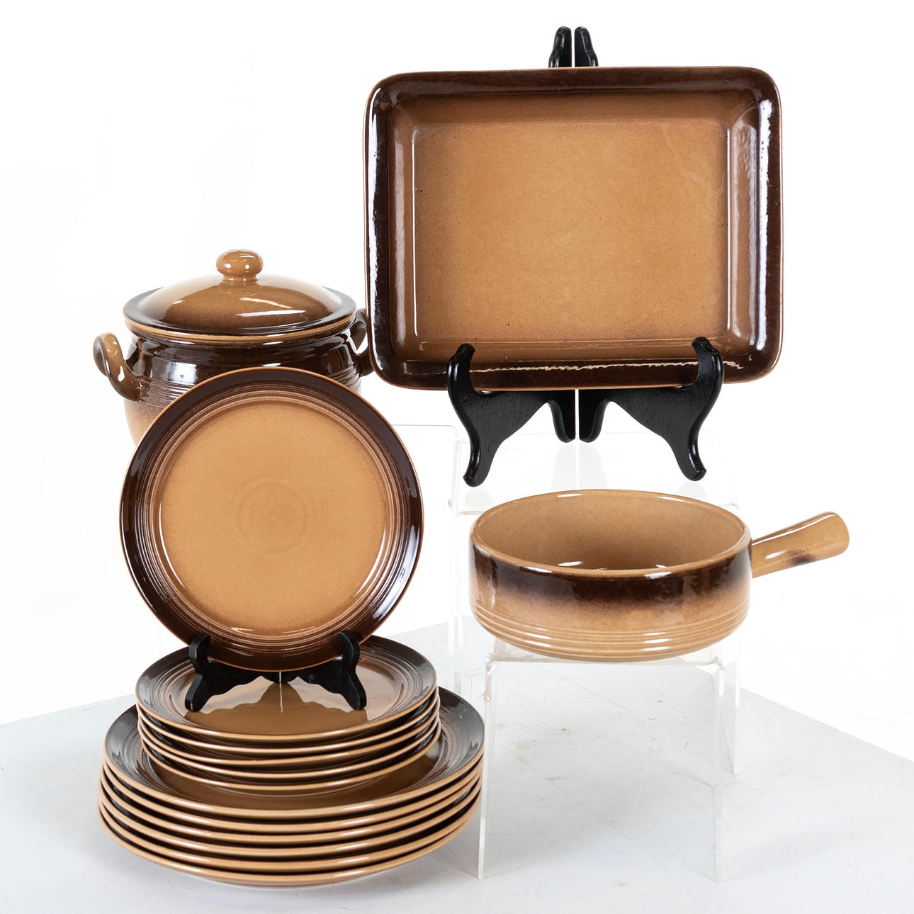 DINNERWARE PARTS, 15pcs, Höganäs ceramics.