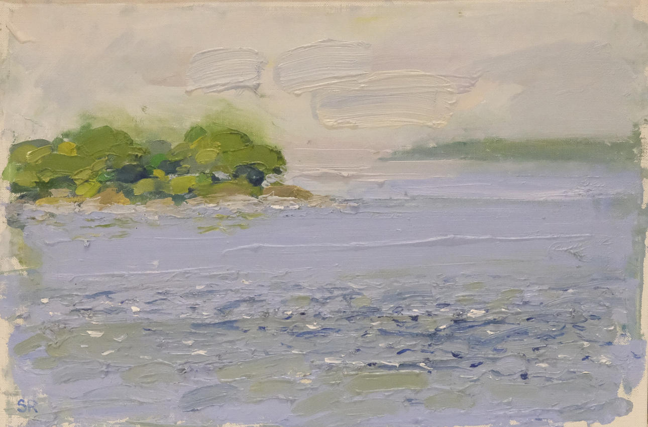 STEN-OSCAR RUNDGREN. “ARCHIPELAGO”, OIL ON CANVAS.