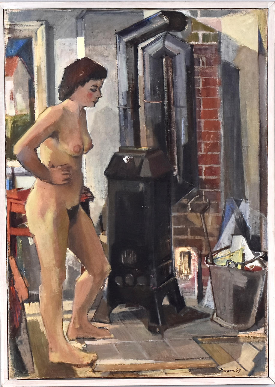 ERIK EMANUELSSON. Oil on canvas.