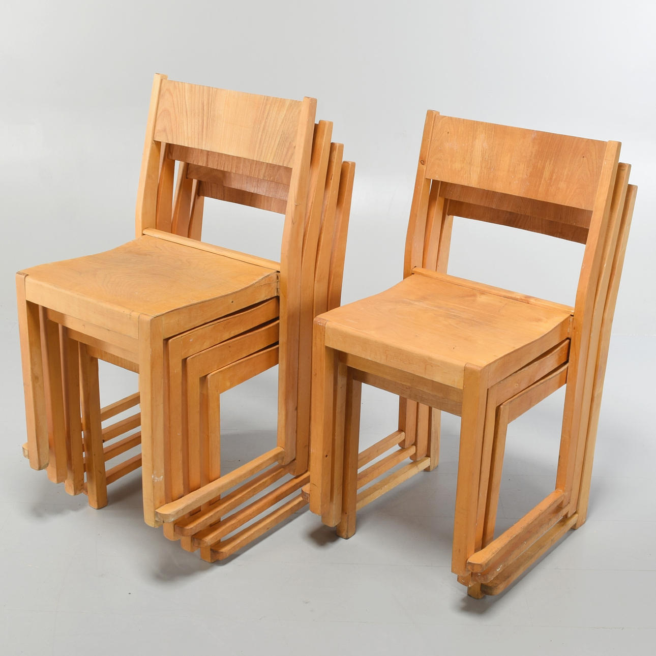 SVEN  MARKELIUS. Orkesterstolar, 7 st, 1900-tal.