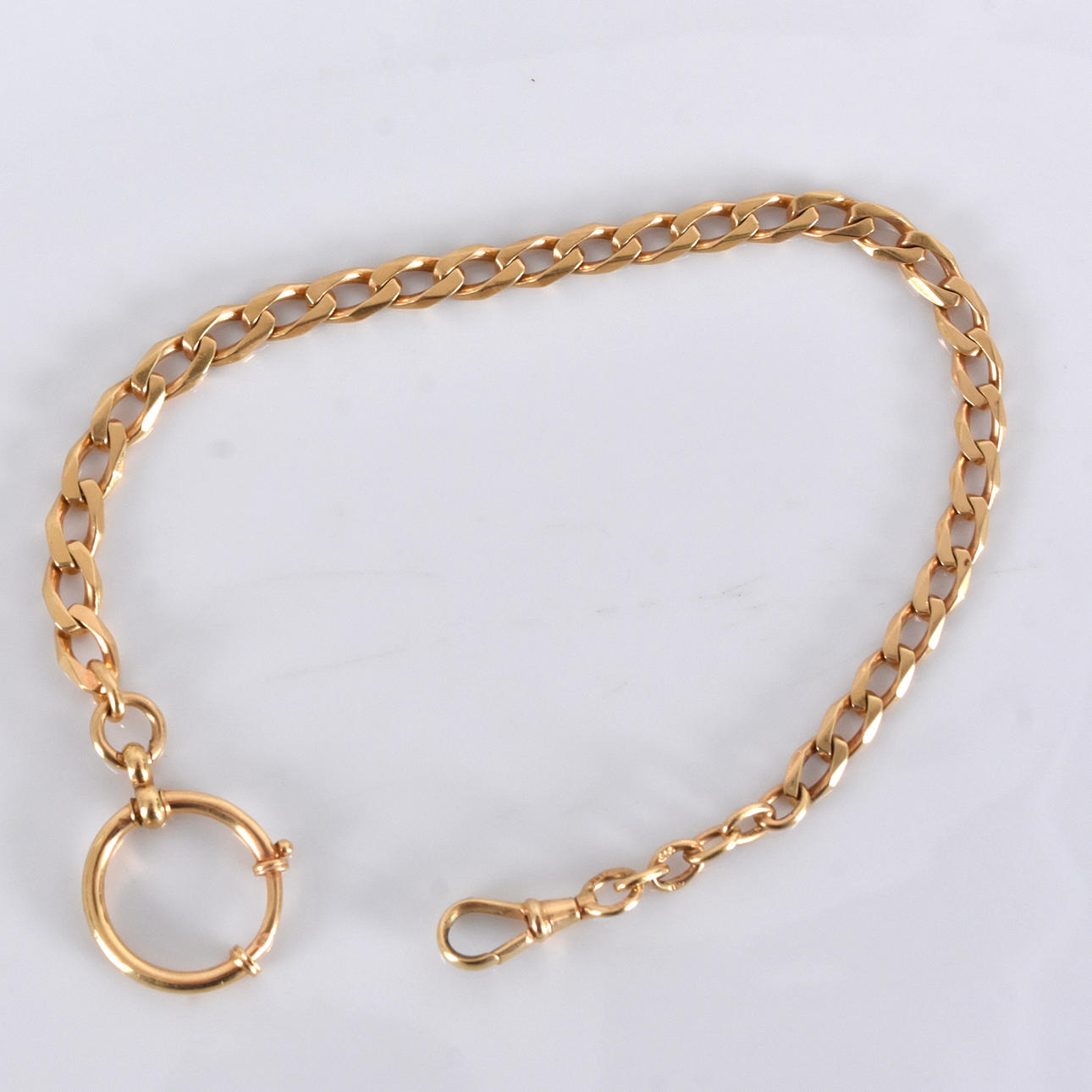 POCKET WATCH CHAIN, 18K.