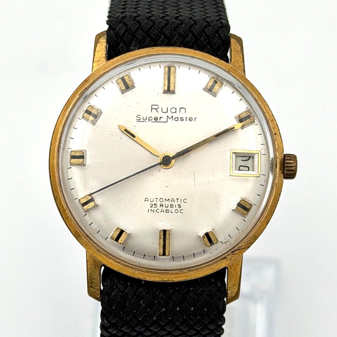 RUAN SUPER MASTER, wristwatch, circa 1970s, automatic.