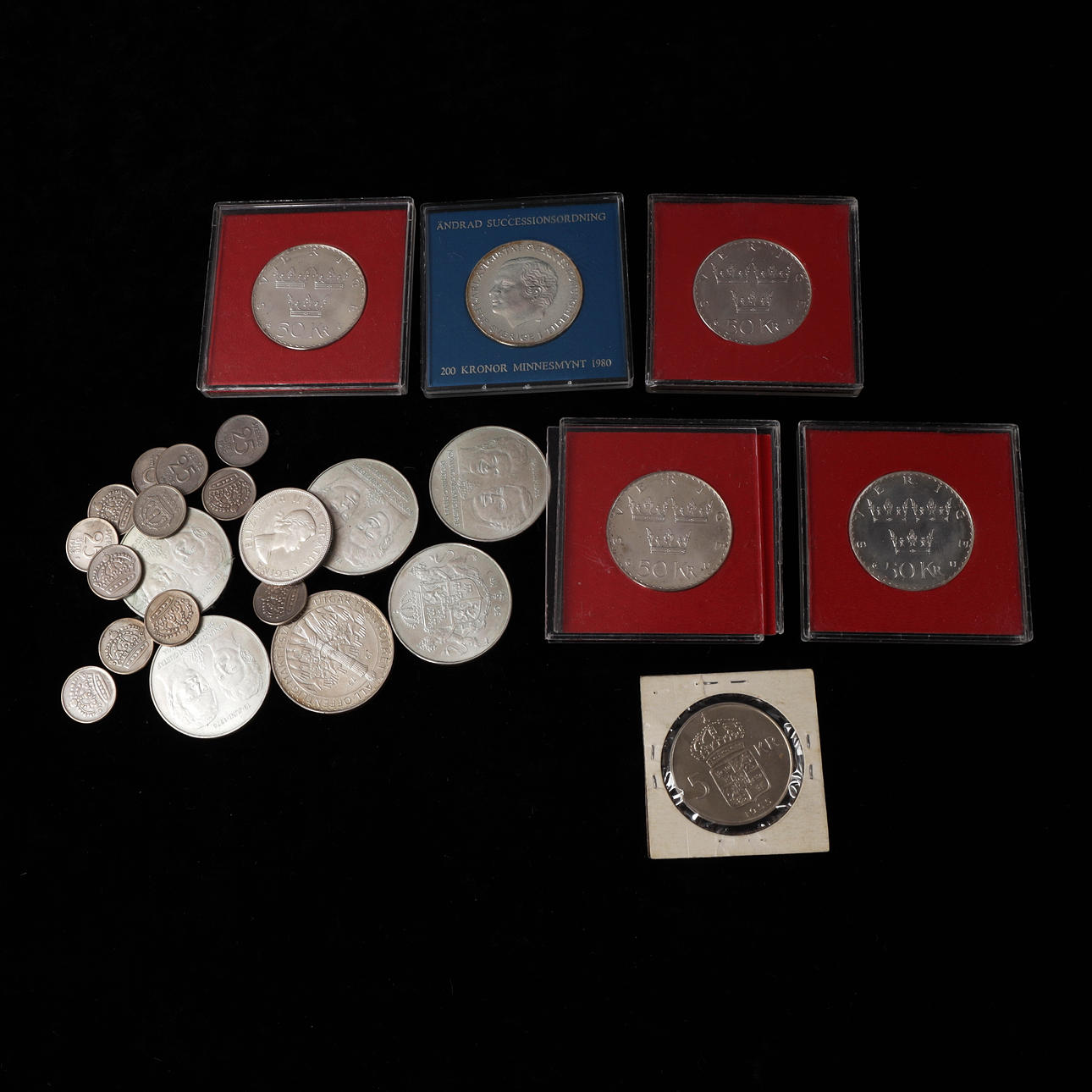 MYNT, silver, Sverige, totalvikt 354 gram.