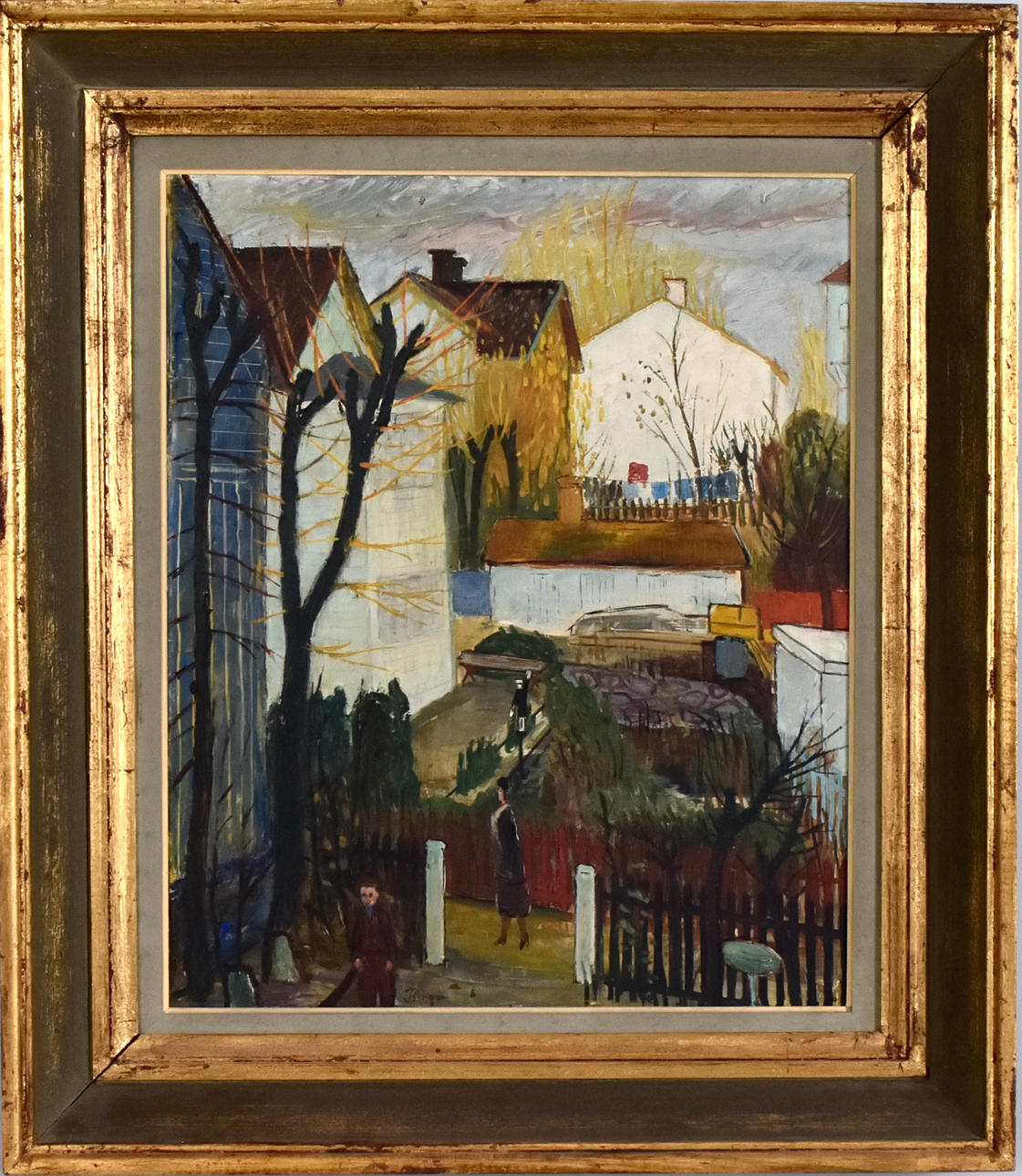 BIRGER BIRGER-ERICSON. Olja på pannå.