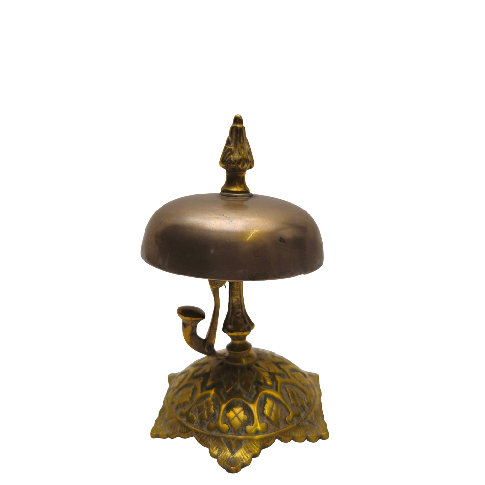 ANTIGUO TIMBRE DE SOBREMESA. BRONCE.