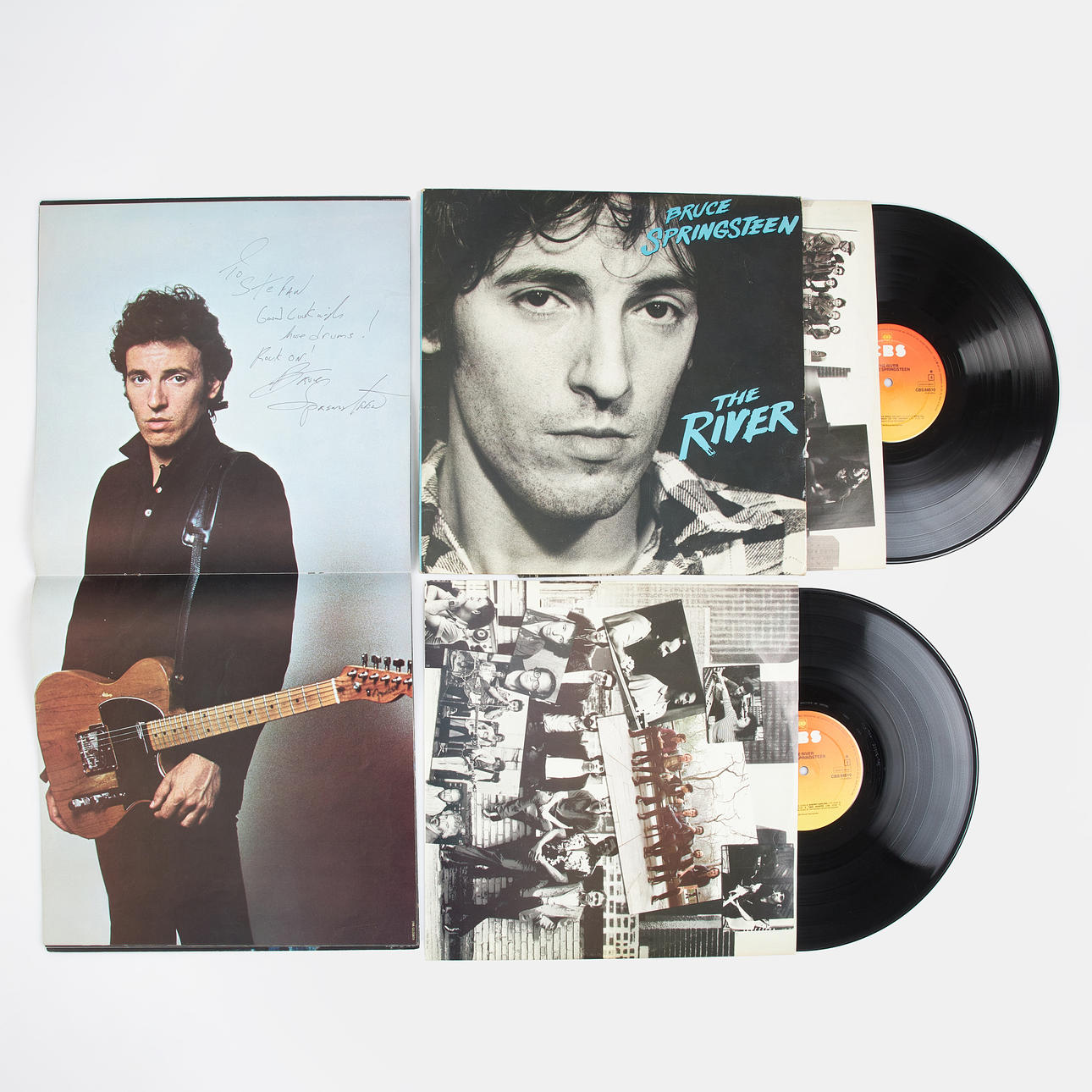 BRUCE SPRINGSTEEN & E STREET BAND, SIGNED THE RIVER TOUR PROGRAM. The ...